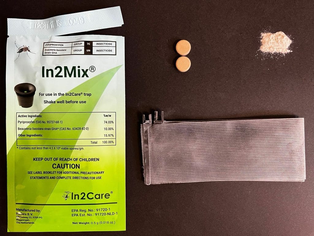 In2Mix refill sachet with contents